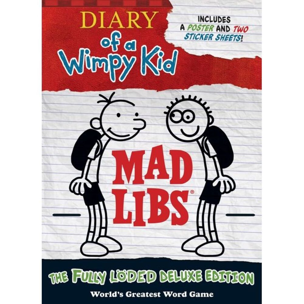 Diary of a Wimpy Kid Mad Libs: The Fully Löded Deluxe Edition -- Mad Libs